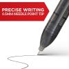 image:imageSharpie Rollerball Pen Needle Point 05mm Precision Pen Red Ink 12 CountRed Ink