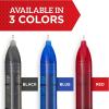 image:imageSharpie Rollerball Pen Needle Point 05mm Precision Pen Red Ink 12 CountRed Ink
