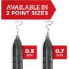 image:imageSharpie Rollerball Pens Needle Point Tip 05mm Black Ink 12 Count  Writing Journaling NoteTaking Office Supplies12 Count Pack of 1