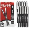image:imageSharpie Rollerball Pens Needle Point Tip 05mm Black Ink 12 Count  Writing Journaling NoteTaking Office Supplies12 Count Pack of 12