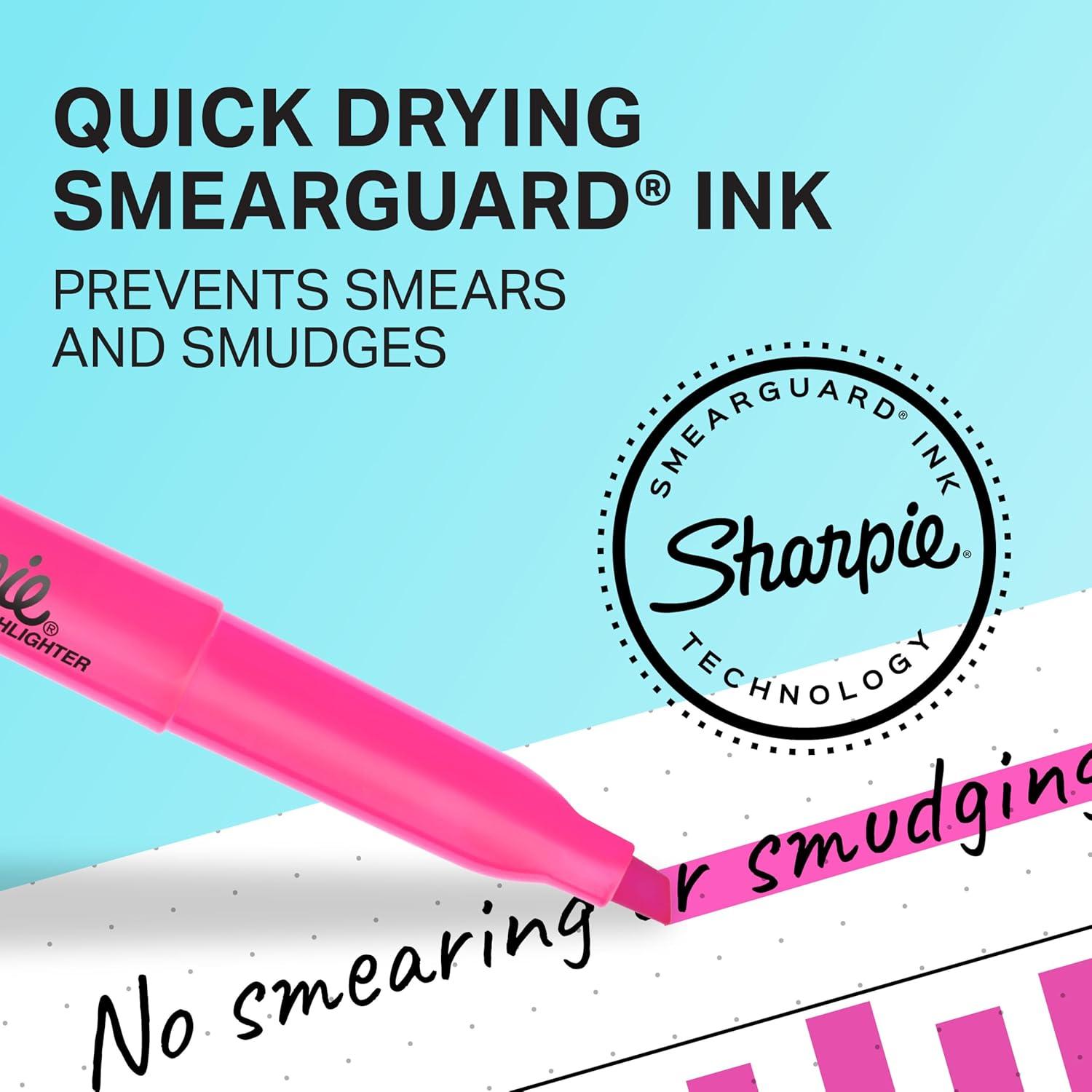 image:imageSharpie Pocket Highlighters Chisel Tip Assorted Colors 24 Count  Back to School Office Teacher Supplies