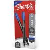 image:imageSharpie Felt Tip Pens Fine Point 04mm Blue 12 Count12 Count Pack of 12