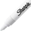 image:imageSharpie OilBased Paint Markers Medium Point White 2 Count  Great for Rock Painting Posters Arts amp Crafts Window ArtWhite