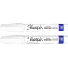 image:imageSharpie OilBased Paint Markers Medium Point White 2 Count  Great for Rock Painting Posters Arts amp Crafts Window ArtWhite