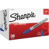 image:imageSharpie Permanent Markers Fine Point Assorted Colors Black Red Blue Green 36 Count  Bulk Office SuppliesBlue