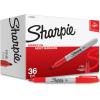 image:imageSharpie Permanent Markers Fine Tip Red 36 Count  Marks on Paper Plastic Metal Wood Perfect for Drawing Coloring Posters Home Office Supplies1 Count Pack of 36
