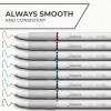 image:imageSharpie SGel Gel Pens Pearl White Body Black Ink Medium Point 07mm 12 Count  For Journaling Writing NoteTaking School Office SuppliesAssorted USA