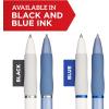 image:imageSharpie SGel Gel Pens Pearl White Body Black Ink Medium Point 07mm 12 Count  For Journaling Writing NoteTaking School Office SuppliesFrost Blue