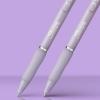 image:imageSharpie SGel Gel Pens Pearl White Body Black Ink Medium Point 07mm 12 Count  For Journaling Writing NoteTaking School Office SuppliesIcy Violet