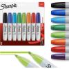 image:imageSharpie Permanent Chisel Tip Marker Set Poster Markers for Wood Plastic and More 8 Count8ct  Assorted Chisel