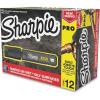 image:imageSharpie Pro Permanent Marker Medium Chisel Tip Black 12 Count 2018326Marker