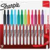 image:imageSharpie Retractable Fine Tip Permanent Markers Assorted Colors 12 Count12 Count Assorted