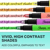 image:imageSharpie Clear View Highlighter Sticks Chisel Tip Assorted Fluorescent 8 Count  School Home and Office Use Teacher Supplies1 Count Pack of 12