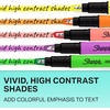 image:imageSharpie Clear View Highlighter Sticks Chisel Tip Assorted Fluorescent 8 Count  School Home and Office Use Teacher Supplies1 Count Pack of 8