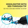 image:imageSharpie Clear View Highlighters Chisel Tip 4 Count4 Count Assorted