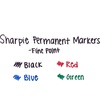 image:imageSharpie Extreme Permanent Markers Fine Point Black 4 Count  Fade Resistant Against Both Wet and Dry Outdoor Elements