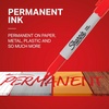 image:imageSharpie Permanent Markers Fine Tip Red 12 Count  Office Supplies Quick Drying Fade Resistant For Plastic Metal Wood And MoreRed