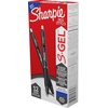 image:imageSharpie SGel Gel Pens Black Barrel Bold Point 10mm Blue Ink 12 Count  Home Office School Journaling Writing NoteTaking Teacher SuppliesBlue
