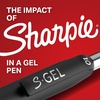 image:imageSharpie SGel Gel Pens Black Barrel Bold Point 10mm Blue Ink 12 Count  Home Office School Journaling Writing NoteTaking Teacher SuppliesBlue