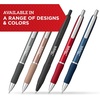 image:imageSharpie SGel Gel Pens Sleek Metal Barrel Gunmetal Medium Point 07mm Black Ink 12 CountBlack Ink