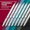 image:imageSharpie SGel Pens Fashion Barrel Gel Pens Pearl White Body Medium 07mm Point Bold Ink Colors 12 Count
