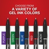 image:imageSharpie SGel Pens Medium Point 07mm Purple Gel Ink 12 Count  For Home Office SchoolPurple Ink
