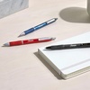 image:imageSharpie SGel Pens Sleek Metal Barrel Gunmetal Medium Point 07mm Black Gel Ink 4 Count