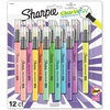 image:imageSharpie Clear View Highlighter Sticks Chisel Tip Assorted Fluorescent 8 Count  School Home and Office Use Teacher Supplies1 Count Pack of 12