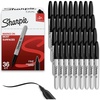 image:imageSharpie Permanent Markers Bulk Set Fine Tip Markers For Plastic Metal Wood And More Black 36 Count