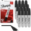 image:imageSharpie Permanent Markers Chisel Tip Black 12 Count  Home School Office Supplies