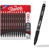 image:imageSharpie SGel Gel Pens White Barrel Medium Point 07mm Assorted Ink Colors 4 Count  Writing NoteTaking Journaling Trendy Desk Supplies12 Count