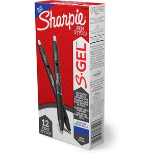image:imageSharpie SGel Pens Fine Point 05mm Blue Gel Ink 12 Count  For Home Office School