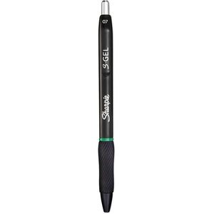 image:imageSharpie SGel Pens Medium Point 07mm Purple Gel Ink 12 Count  For Home Office SchoolGreen Ink