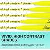 image:imageSharpie Pocket Style Highlighters Chisel Tip Fluorescent Yellow Box of 12