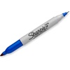 image:imageSharpie Twin Tip Permanent Markers Fine and Ultra Fine Black 12 CountBlue