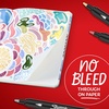 image:imageSharpie Creative Markers Warm Tones WaterBased Acrylic Markers Fine Tip 12 CountWarm Tones
