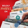 image:imageSharpie Creative Markers Warm Tones WaterBased Acrylic Markers Fine Tip 12 CountWarm Tones