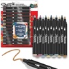 image:imageSharpie Creative Markers Warm Tones WaterBased Acrylic Markers Fine Tip 12 CountWarm Tones