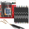 image:imageSharpie Creative Markers Warm Tones WaterBased Acrylic Markers Fine Tip 12 CountWarm Tones