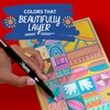 image:imageSharpie Creative Markers Variety Pack WaterBased Acrylic Paint Markers Bullet Tip Assorted 36 Count