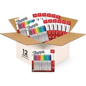 image:imageSharpie Permanent Markers Toy Story 5 Packaging Assorted Fine Point 12 Count144 Count  Assorted