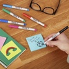 image:imageSharpie 37675PP Permanent Markers Ultra Fine Point Assorted Colors 5 CountSolid