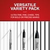 image:imageSharpie Permanent Markers Fine and UltraFine Points Assorted 10 Count USA 250th Anniversary EditionBlack