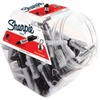 image:imageSharpie Permanent Mini Markers Fine Point Black 72 Count  Pocket Size Keychain Clip for Badge Nurse Golf amp Travel Use