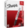 image:imageSharpie Super Permanent Markers Fine Point Black 12 Count  Quick Drying For Classroom Poster Boards Office Home Teacher SuppliesMarker