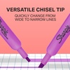 image:imageSharpie Tank Highlighters Assorted Colors Chisel Tip Back to School Essentials Teacher amp Office Supplies SmearResistant 12Pack1 Count Pack of 12