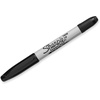 image:imageSharpie Twin Tip Permanent Markers Fine and Ultra Fine Black 4 Count
