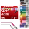 image:imageSharpie Permanent Markers Ultimate Collection Fine and Ultra Fine Points Assorted Colors 115 Count  Classroom Large Pack Office Supplies45 Count