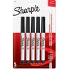 image:imageSharpie Permanent Markers Ultra Fine Point Black 5 Count  Home School Office Supplies