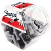 image:imageSharpie Permanent Mini Markers Fine Point Black 72 Count  Pocket Size Keychain Clip for Badge Nurse Golf amp Travel Use